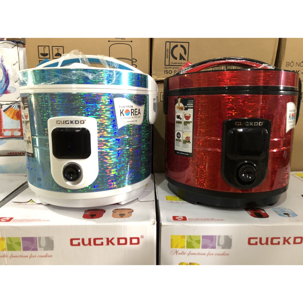 Nồi cơm điện Cuckoo 2 lít Hàn Quốc GK208 - Lòng niêu đỏ ánh kim [ Bảo hành 12 tháng ] | BigBuy360 - bigbuy360.vn