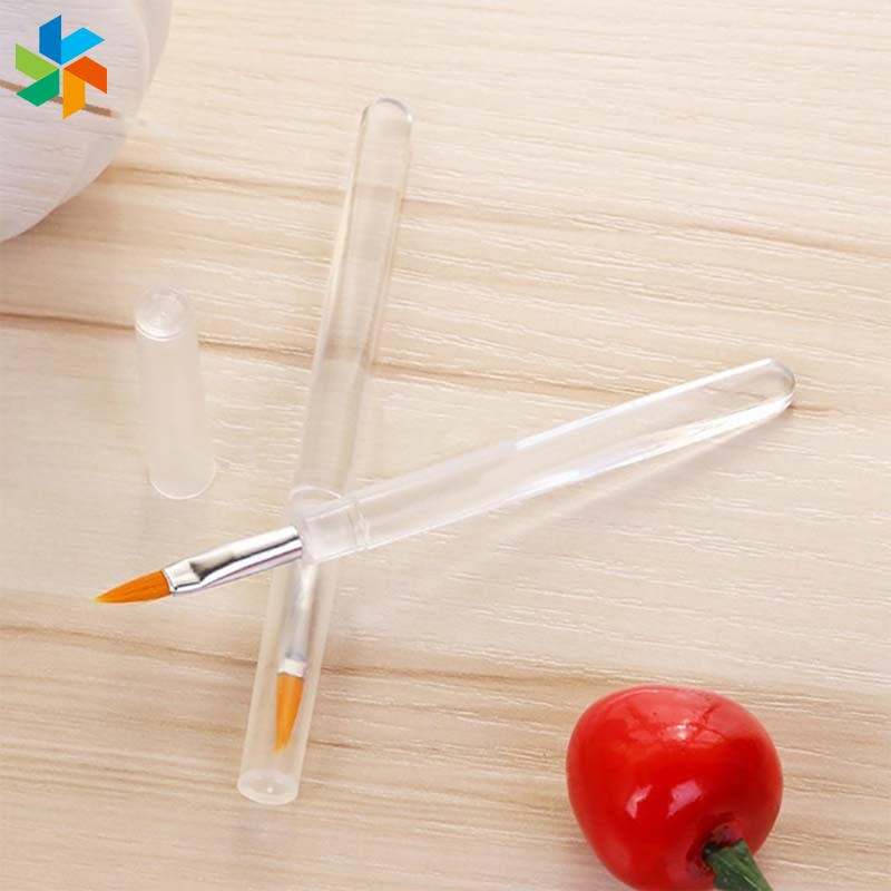 1 Cọ Trang Điểm Mắt/Môi Tay Cầm Trong Suốt JP6