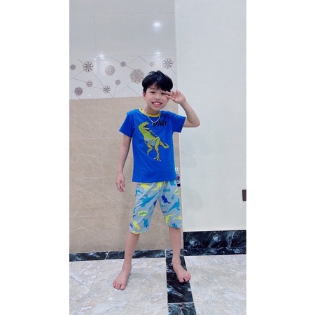 Bộ Lửng Thun Cotton Xuất Hàn Hãng Jijiber 3-6 tuổi
