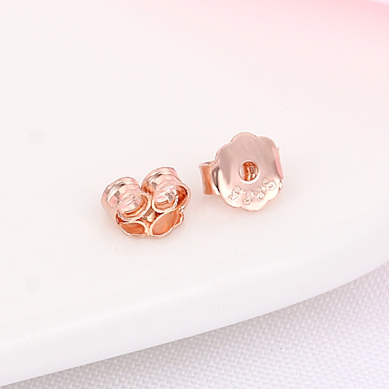 Set nút chặn bông tai mạ nhiều màu