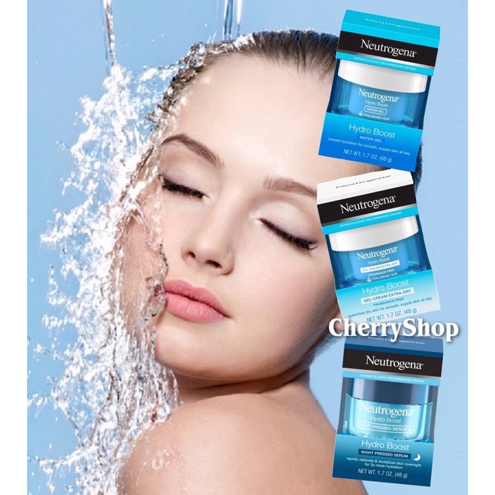 [Hàng USA] Kem dưỡng cấp ẩm Neutrogena Hydro Boost Gel Cream/Water Gel (48g)