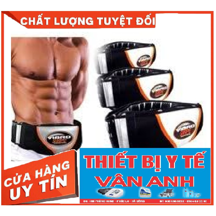 [GIÁ SIÊU RẺ] Xả hàng thu vốn Máy Matxa Lưng, Đai Quấn Bụng vibro shape, Đai massage nóng rung