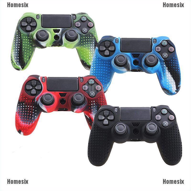 Vỏ Bọc Silicon Họa Tiết Rằn Ri Cho Tay Cầm Chơi Game Playstation 4 Ps4