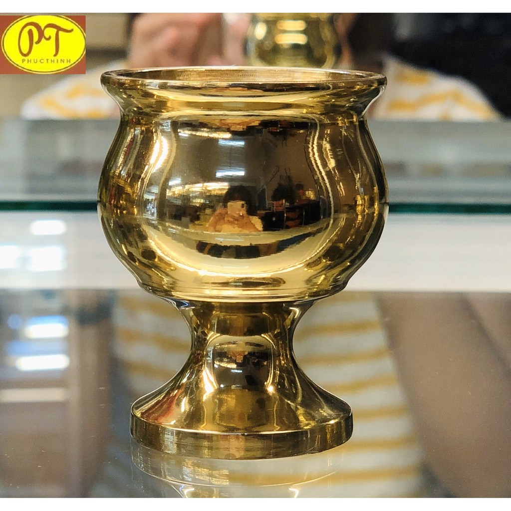 Ly đồng thờ cúng - nhỏ  và lớn