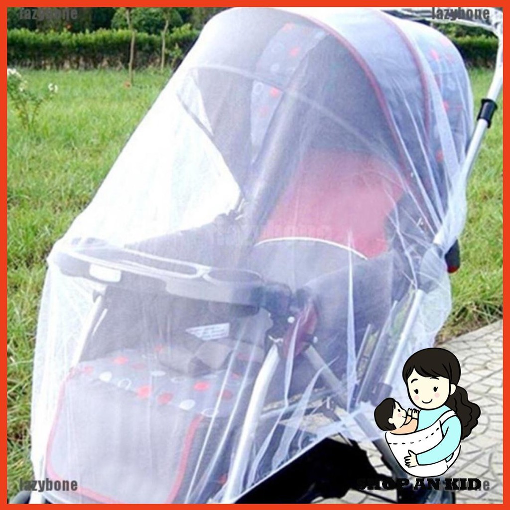 Màn che xe đẩy chống muỗi, côn trùng cho bé .