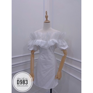 BIGSIZE Đầm trễ vai D983