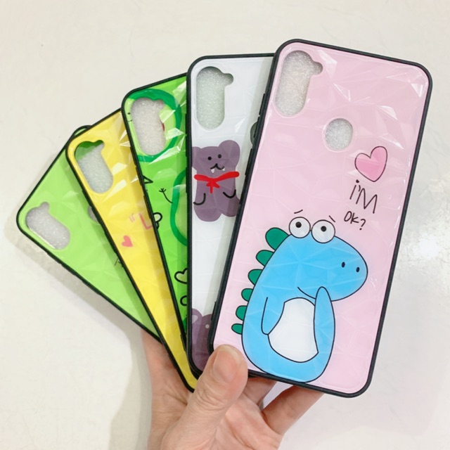 Ốp sam sung M11 Vân đá kim cương