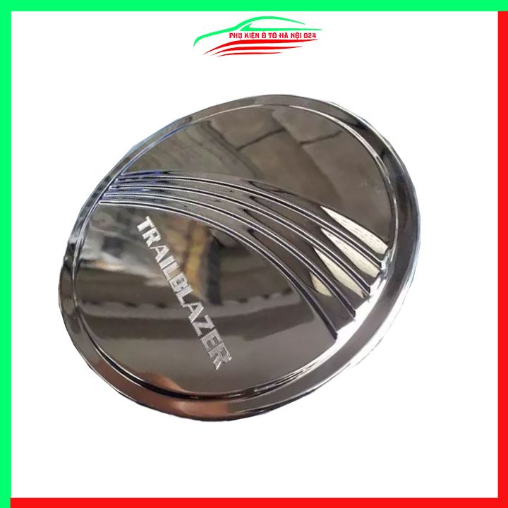 Ốp nắp xăng Trailblazer 2019-2023 mạ crom bảo vệ chống trầy trang trí ô tô