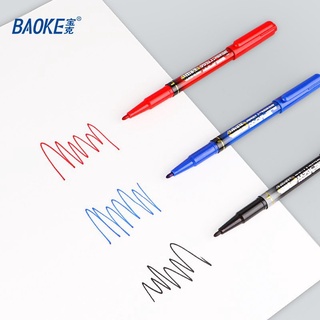 Bút dạ kính 2 đầu Baoke MP2926 màu xanh - màu đen - màu đỏ, HÀNG CHÍNH HÃNG - CHẤT LƯỢNG CAO