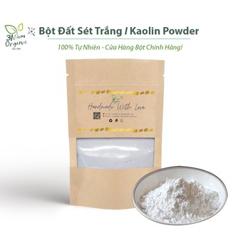 Bột Đất Sét Trắng (Kaolin) - 3nfam.organic MP Handmade