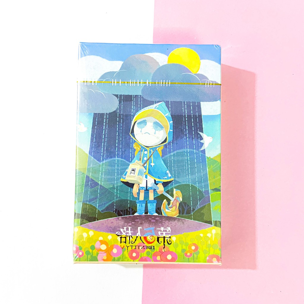 Bộ bài tây poker IDENTITY V NHÂN CÁCH THỨ 5 tú lơ khơ 52 lá hình anime chibi game xinh xắn độc đáo