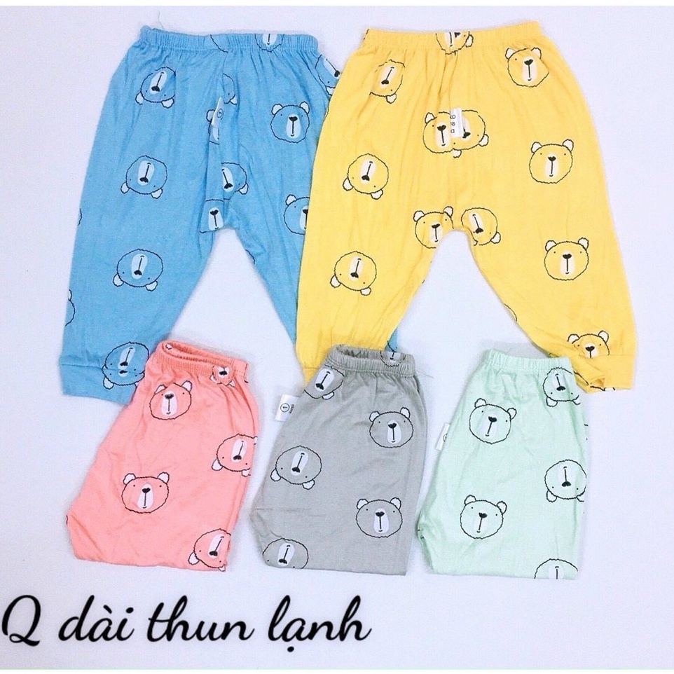 Quần chục dài , Quần dài peptit thun lạnh cho bé siêu mát siêu dễ thương