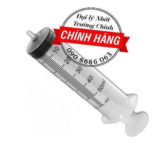 BƠM TIÊM - ỐNG TIÊM THAY NHỚT LAP, NHỚT MÁY 60 ML