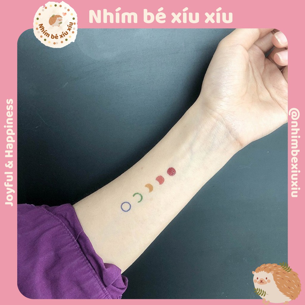 HÌnh xăm dán mini tattoo chống thấm nước cá tính TN14