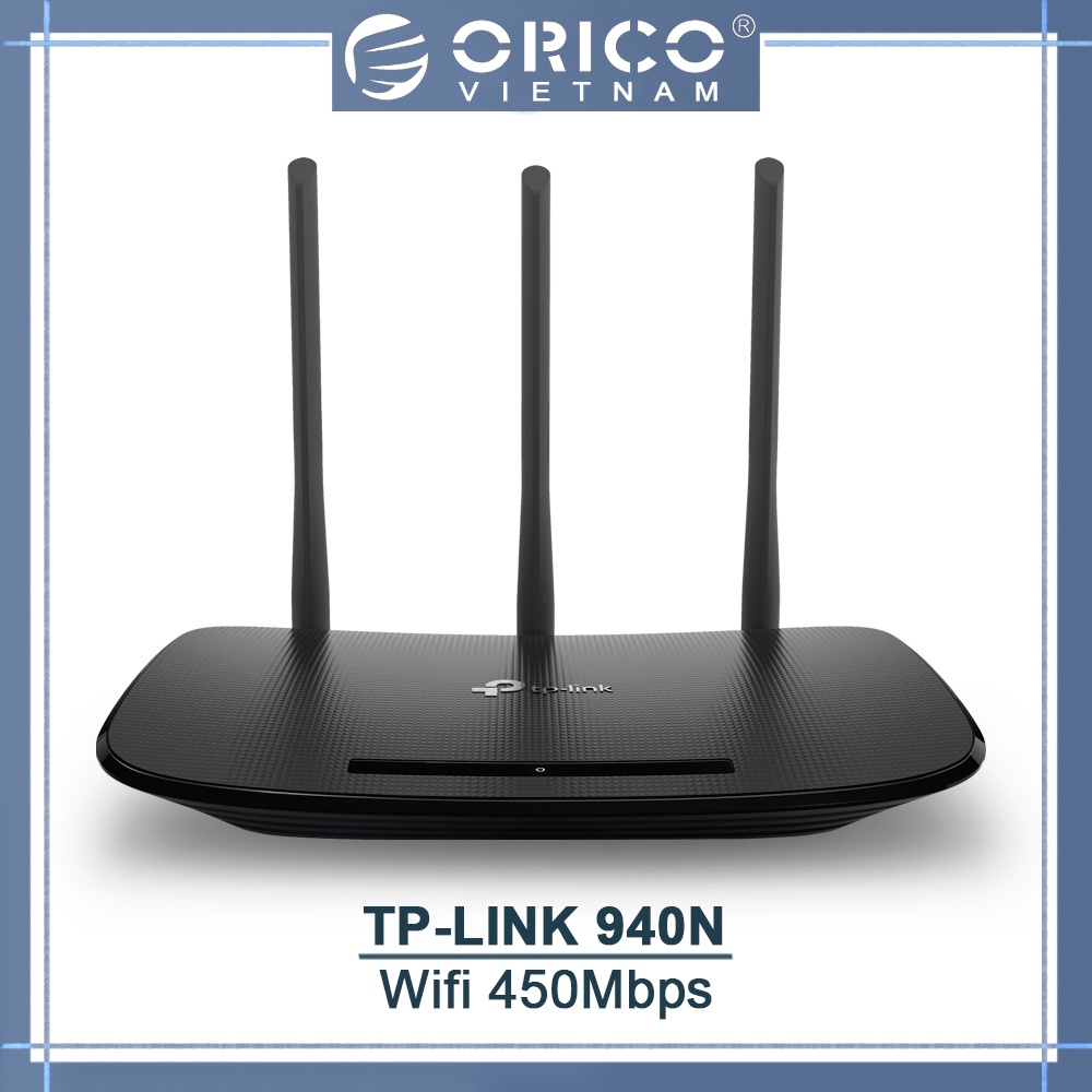 Bộ phát WIFI TP-LINK 940N Chuẩn N Tốc Độ 450Mbps-Sóng Cực Mạnh - Hàng Phân Phối Chính Hãng