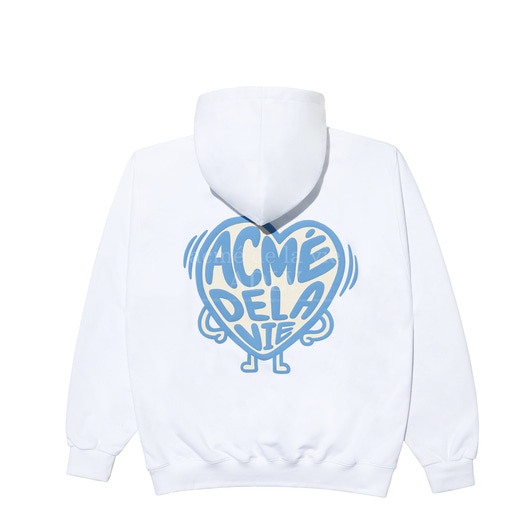 ADLV Áo hoodie họa tiết trái tim phong cách Hàn Quốc mới cho nam và nữ