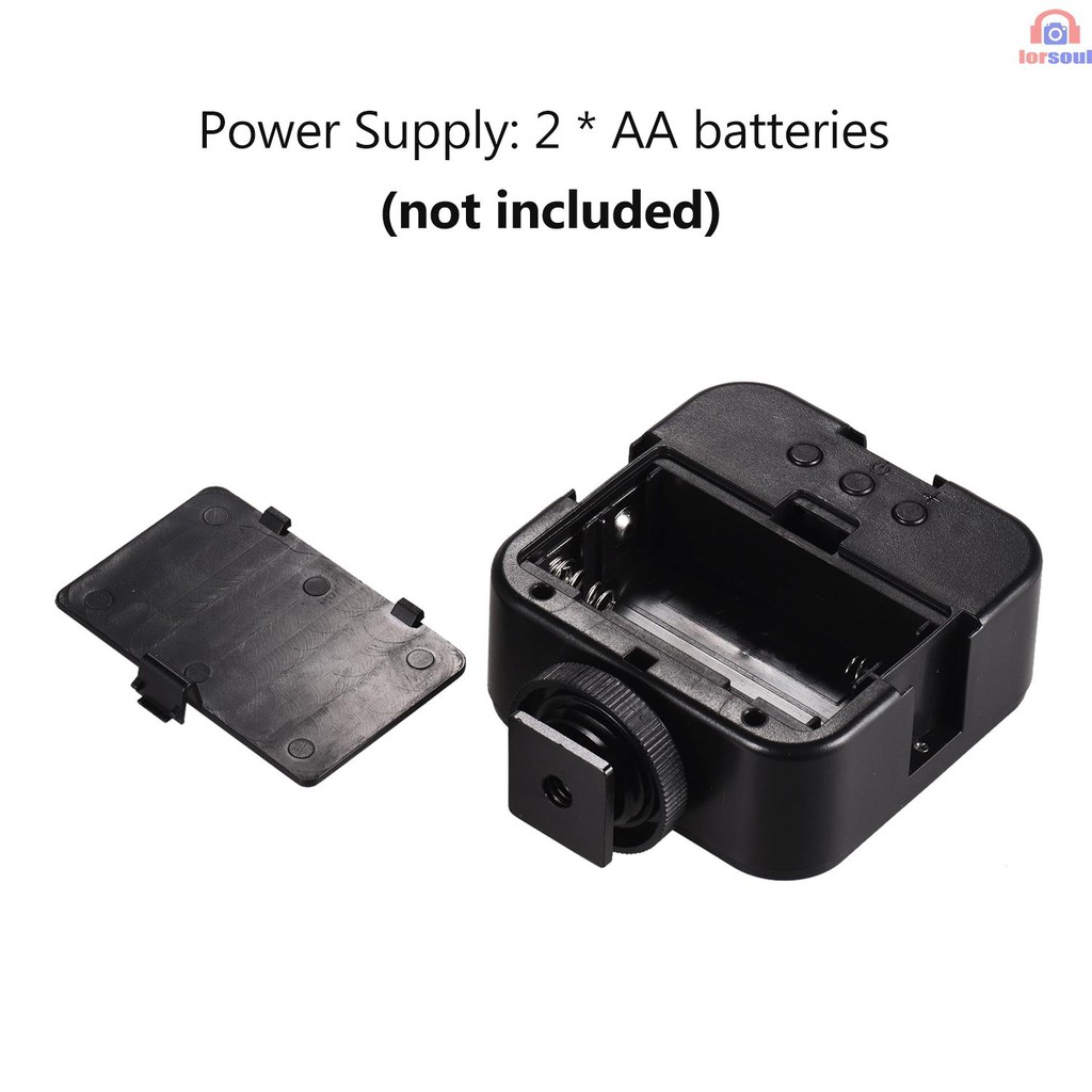 Đèn Led Trợ Sáng Andoer 6500k 5w Cho Máy Ảnh Canon Nikon Sony Dslr