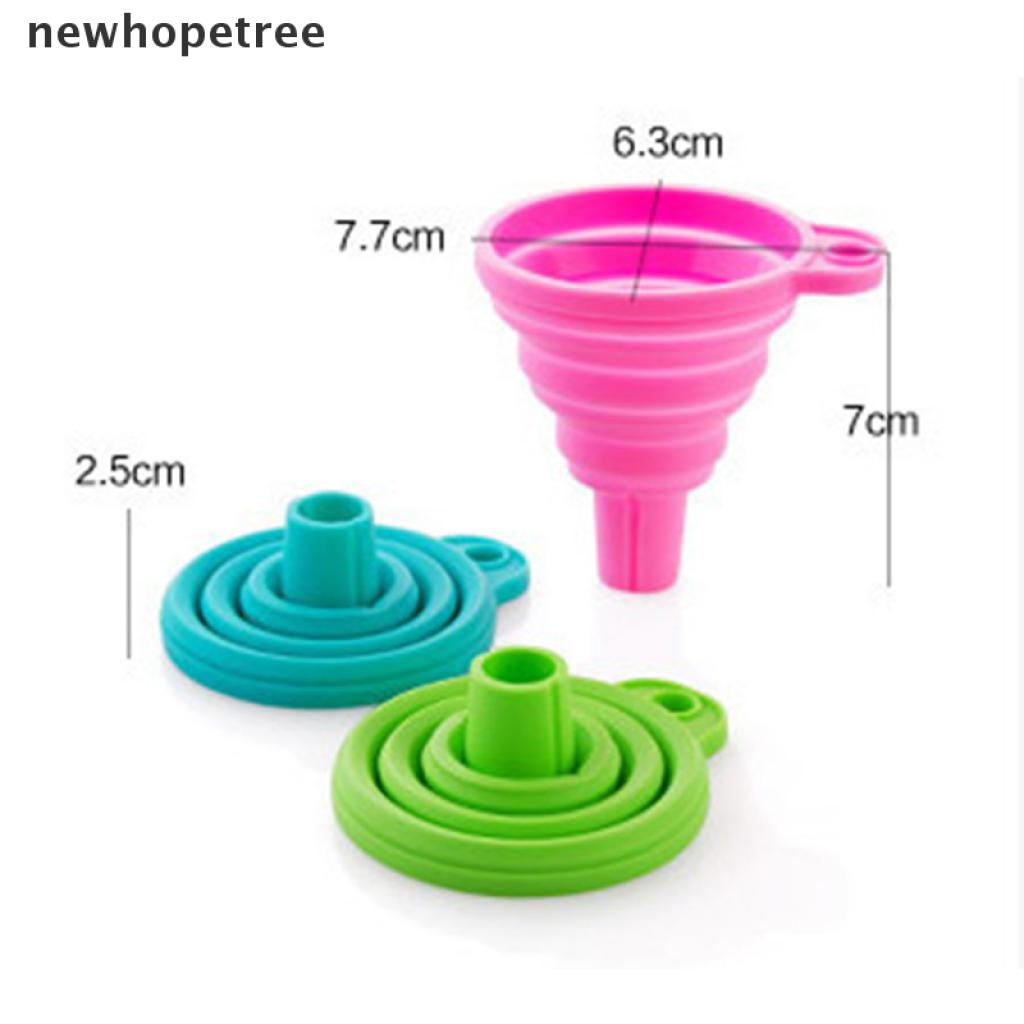 Phễu Silicone Mini Gấp Gọn Tiện Dụng Cho Nhà Bếp