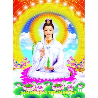 Tranh đính đá phật quan âm