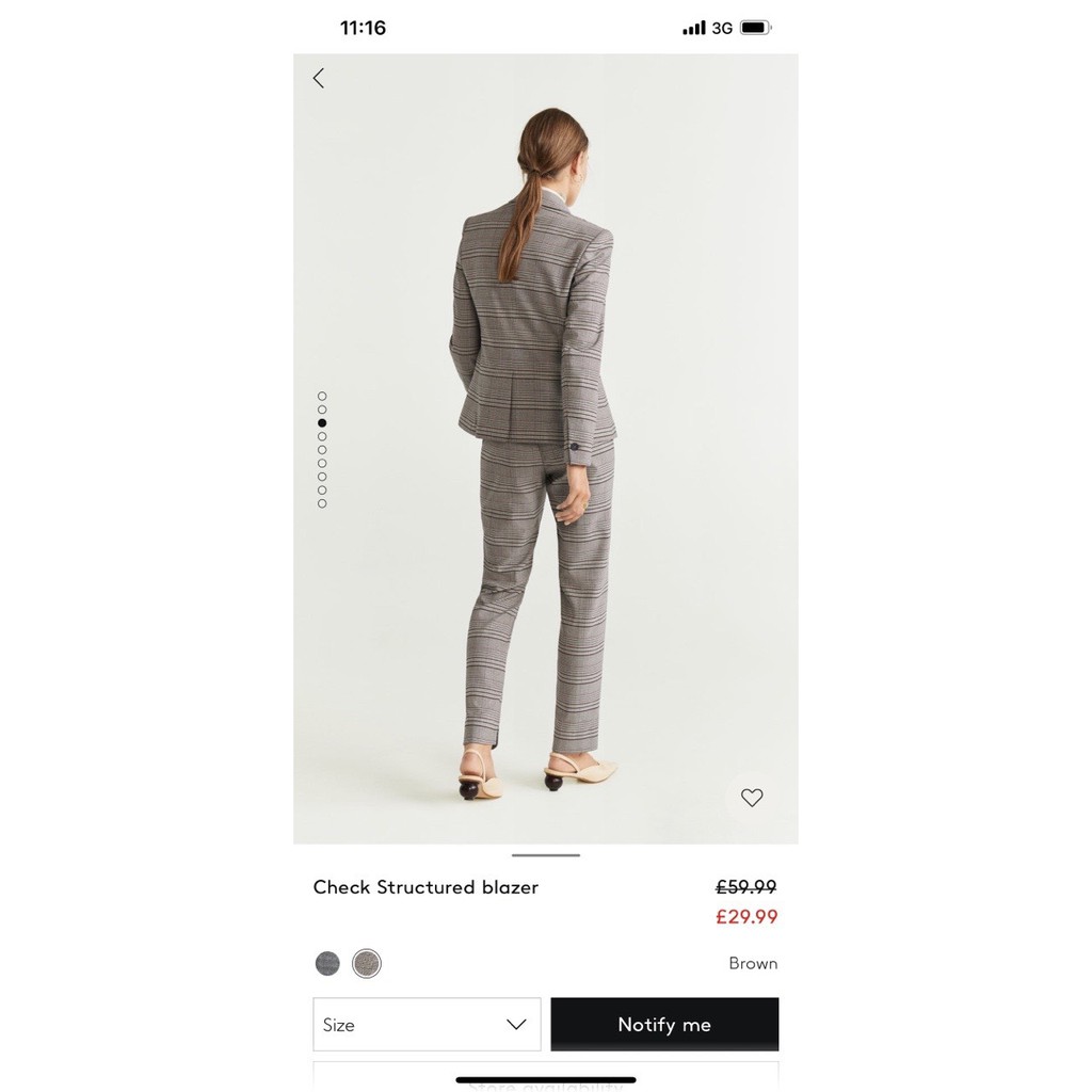 Rập áo blazer 1 lớp - rập giấy mã 1047 | BigBuy360 - bigbuy360.vn