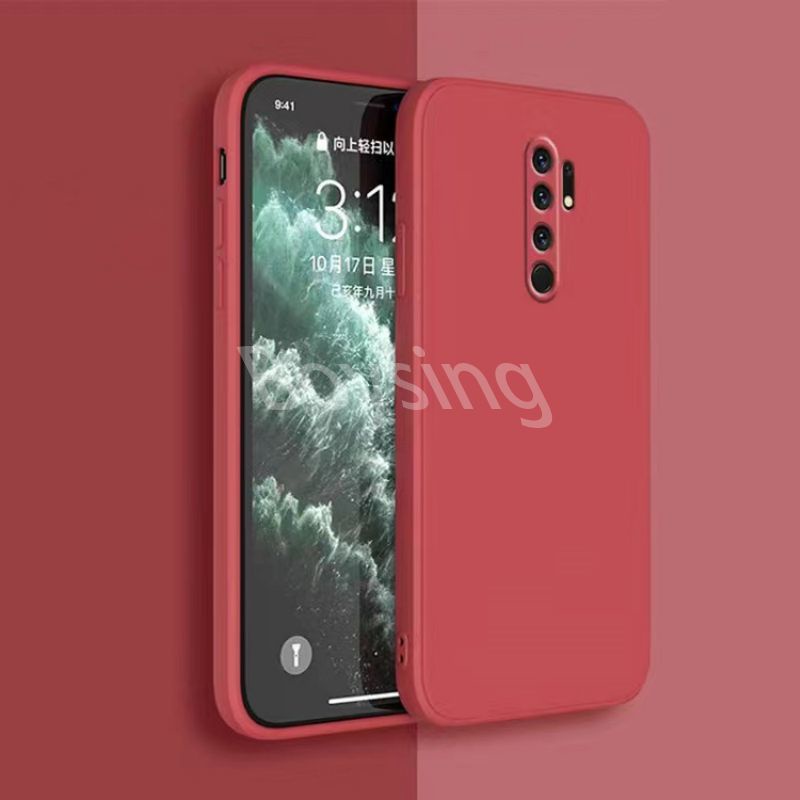 Ốp Điện Thoại Silicon Dẻo Vuông Cho Redmi 9 9A 10A 10X Pro