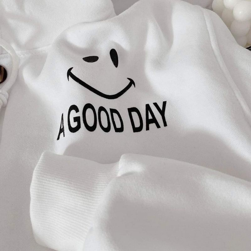 Áo Khoác Nút A Good Day Form Rộng unisex 2t clothes