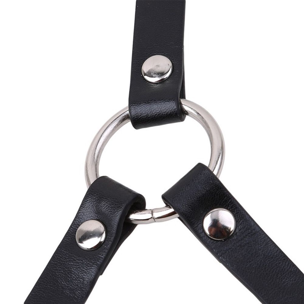 Okdeals Đai Đeo Thắt Lưng Bằng Da Giả Có Thể Điều Chỉnh Phong Cách Punk/Nhiều Màu Sắc Cho Nữ