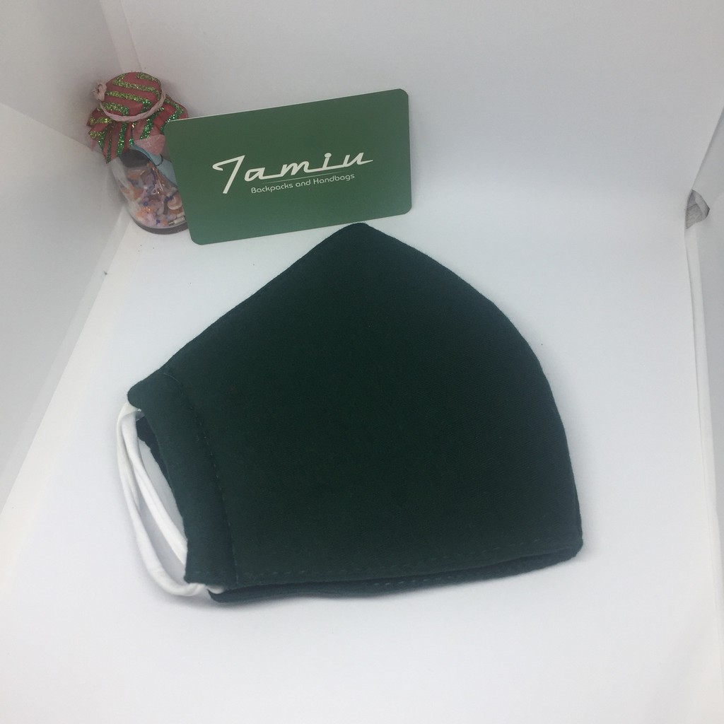 Khẩu trang vải trơn 3 lớp cao cấp | Có 17 màu | BigBuy360 - bigbuy360.vn