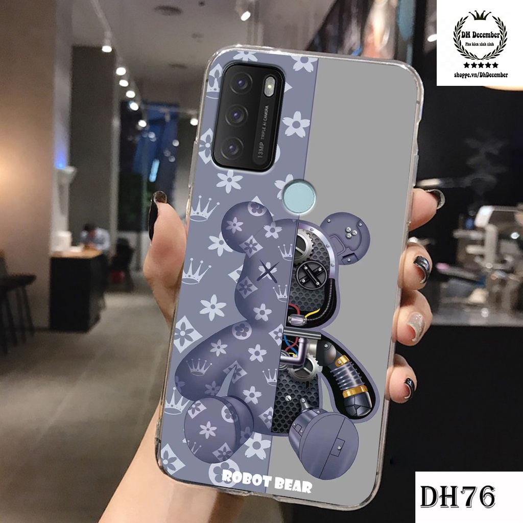 Ốp lưng Vsmart STAR 5 in hình 3D lucky, gấu Beer xinh xắn - KHÔNG NÊN BỎ LỠ