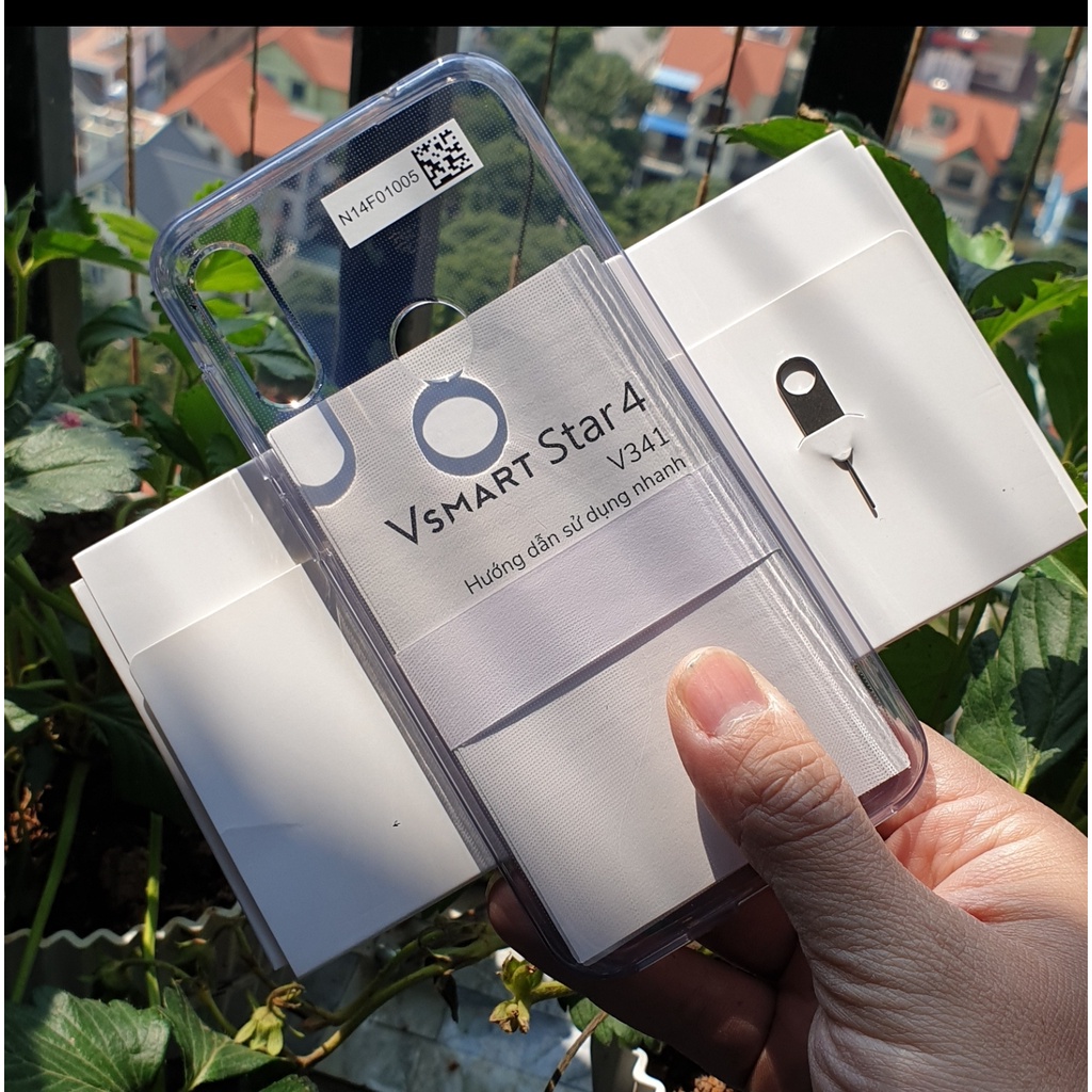 Ốp lưng silicon trong suốt chính hãng các dòng máy Vsmart: Aris/Pro, Active 3, Joy2+/3/4, Live/ Live 4, Star3/4/5
