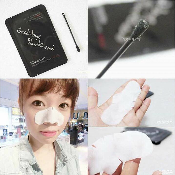 MẶT NẠ Goodbye Blackhead Ciracle - Blackhead Off Cotton Mask