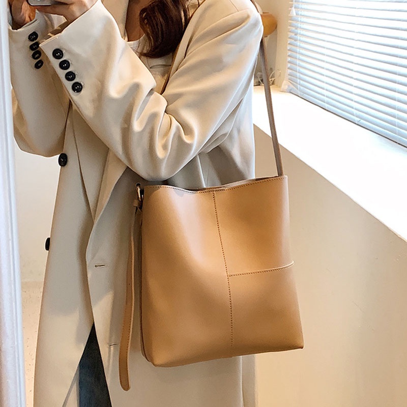 IELGY Túi Đeo Vai Thời Trang retro Cao Cấp Dễ Phối Đồ Cho Nữ