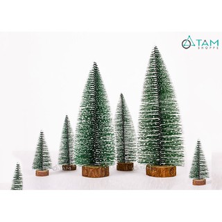 [NOEL-GIÁNG SINH-CÓ HỎA TỐC] Cây thông noel cước handmade mini để bàn