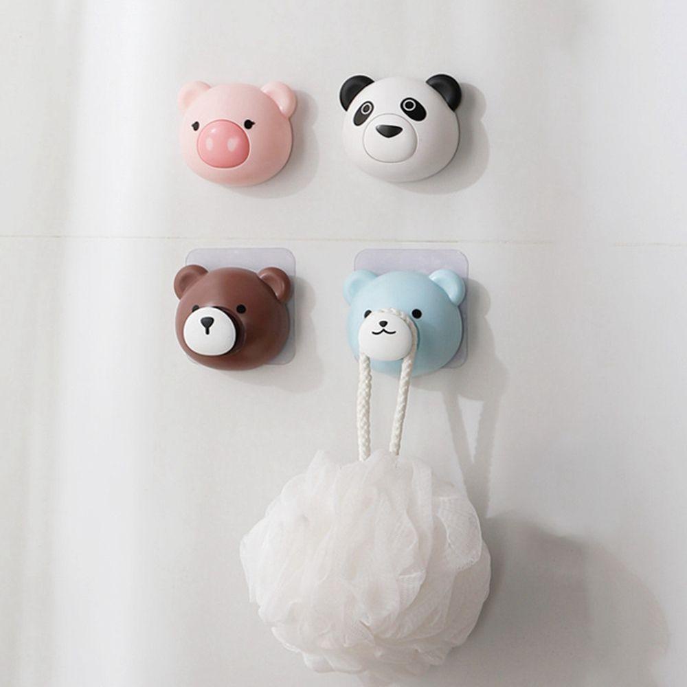 YIYU Tyler1 Móc Treo Chìa Khóa / Dù / Mũ Hình Động Vật Siêu Dễ Thương Không Cần Đục Lỗ