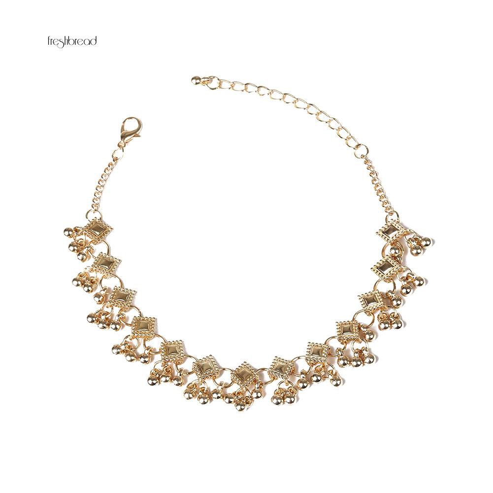 Lắc chân đính đá tua rua thời trang nữ tính | BigBuy360 - bigbuy360.vn