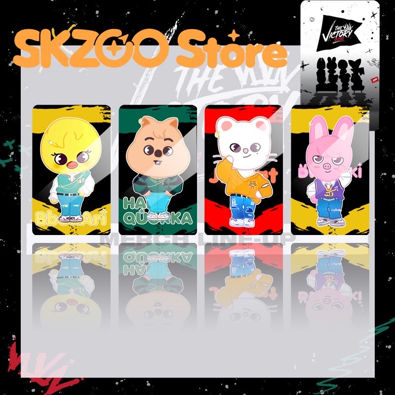 Bộ Sưu Tập Thẻ Hình Nhóm Nhạc Kpop Stray Kids SKZOO Độc Đáo