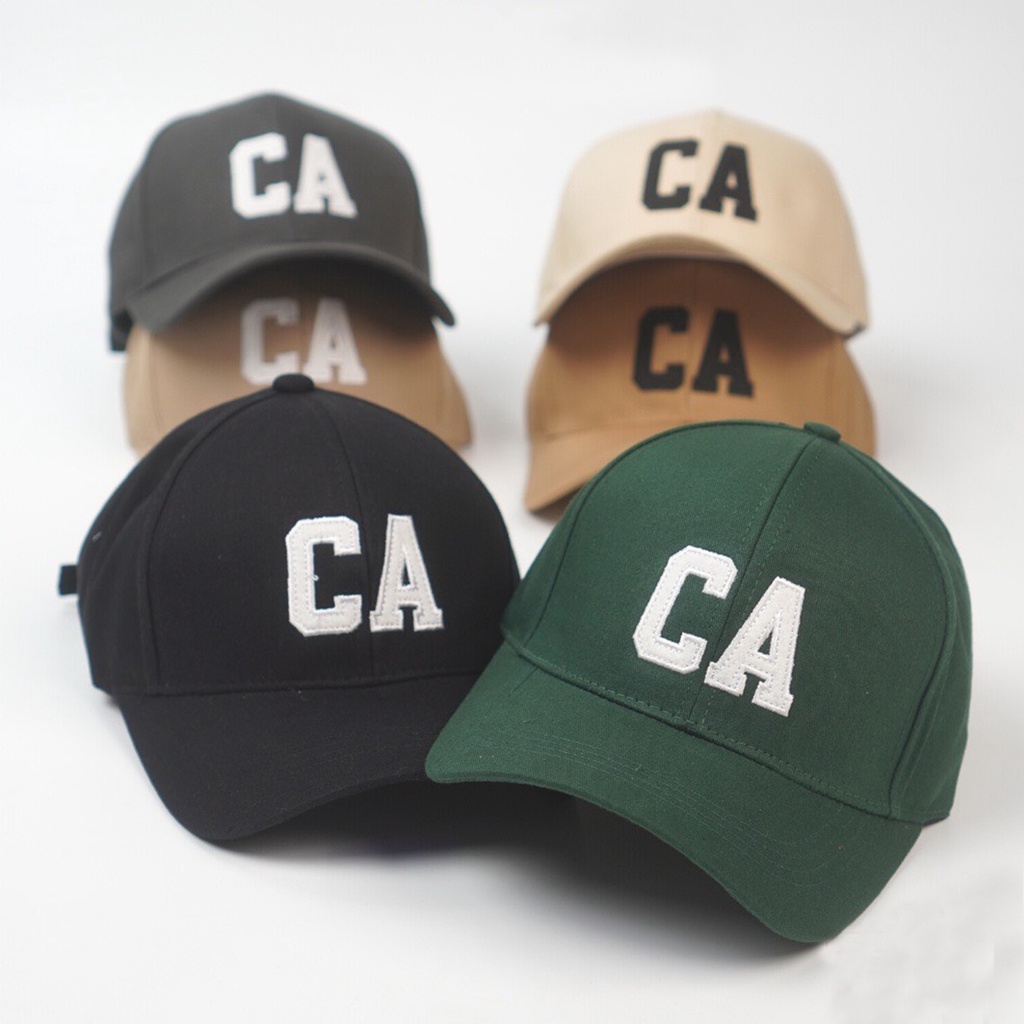 Nón thời trang lưỡi trai Unisex Nam nữ nhiều chữ màu xanh VIntag Kiểu dáng hot trend sành điệu