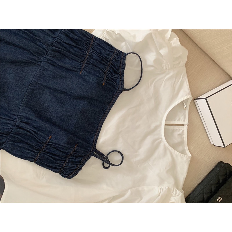 Áo Sơ Mi Cổ Tròn Tay Ngắn Dáng Rộng Thời Trang Cho Nữ 50488