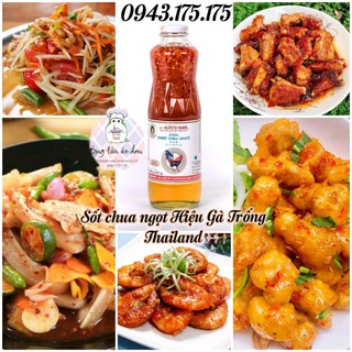 Sốt chua ngọt Gà Trống thailand chai siu to 980gr