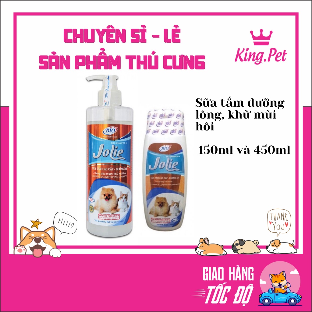 SỮA TẮM CAO CẤP CHÓ MÈO BIO-JOLIE