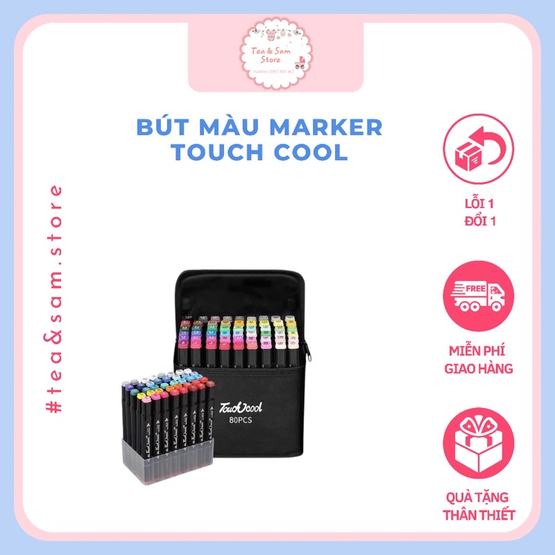 RẺ VÔ ĐỊCHBÚT MÀU MARKER TOUCH COOL 48  CHI TIẾT