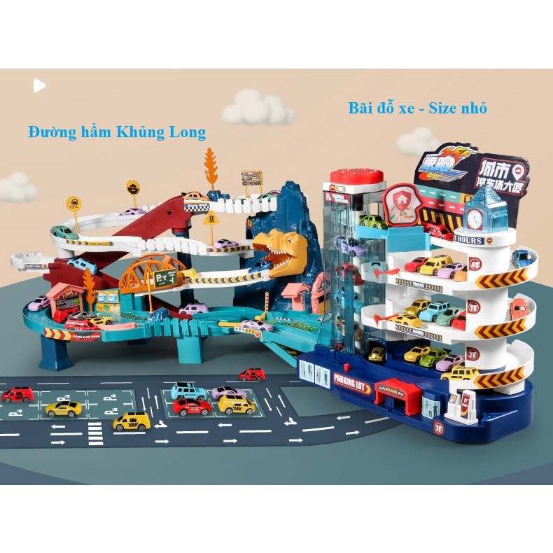 Cuộc Đua Kỳ Thú⚡SALE⚡ Đường Hầm Khủng Long - Phát triển Tư duy Nhạy bén - Trẻ Thông minh Vượt trội MasterKids