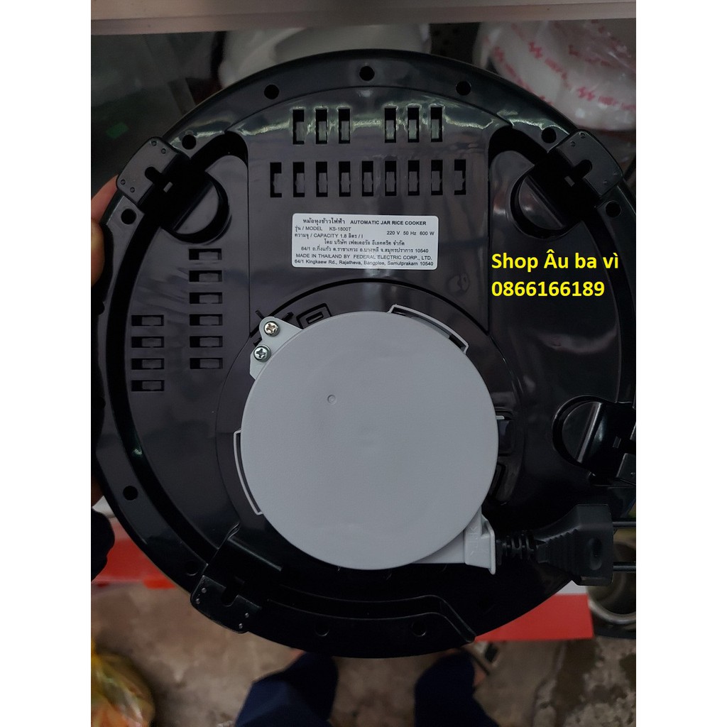 Nồi Cơm Điện Sharp Hàng Cao Cấp Thái Lan - thương hiệu này thì quá xịn sò các bác nha - cực bền - lõi nhôm rất an toàn | BigBuy360 - bigbuy360.vn