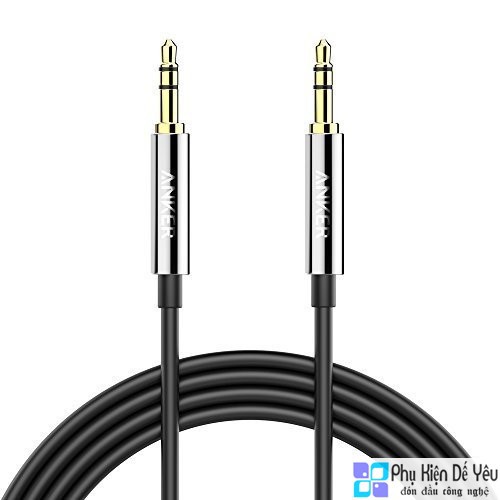 Cáp âm thanh 3.5mm Anker SoundLine 2.4m [PHÂN PHỐI CHÍNH HÃNG, BẢO HÀNH 18 THÁNG]