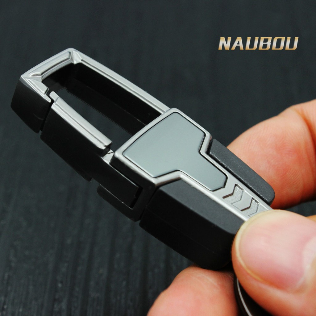Móc khóa thép Thái Lan nam bằng thép gắn khóa ô tô phong cách mẫu CM21
