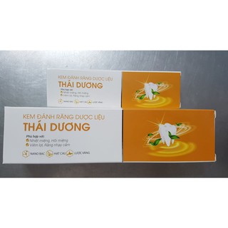 Kem đánh răng dược liệu Thái Dương 100g / 20g
