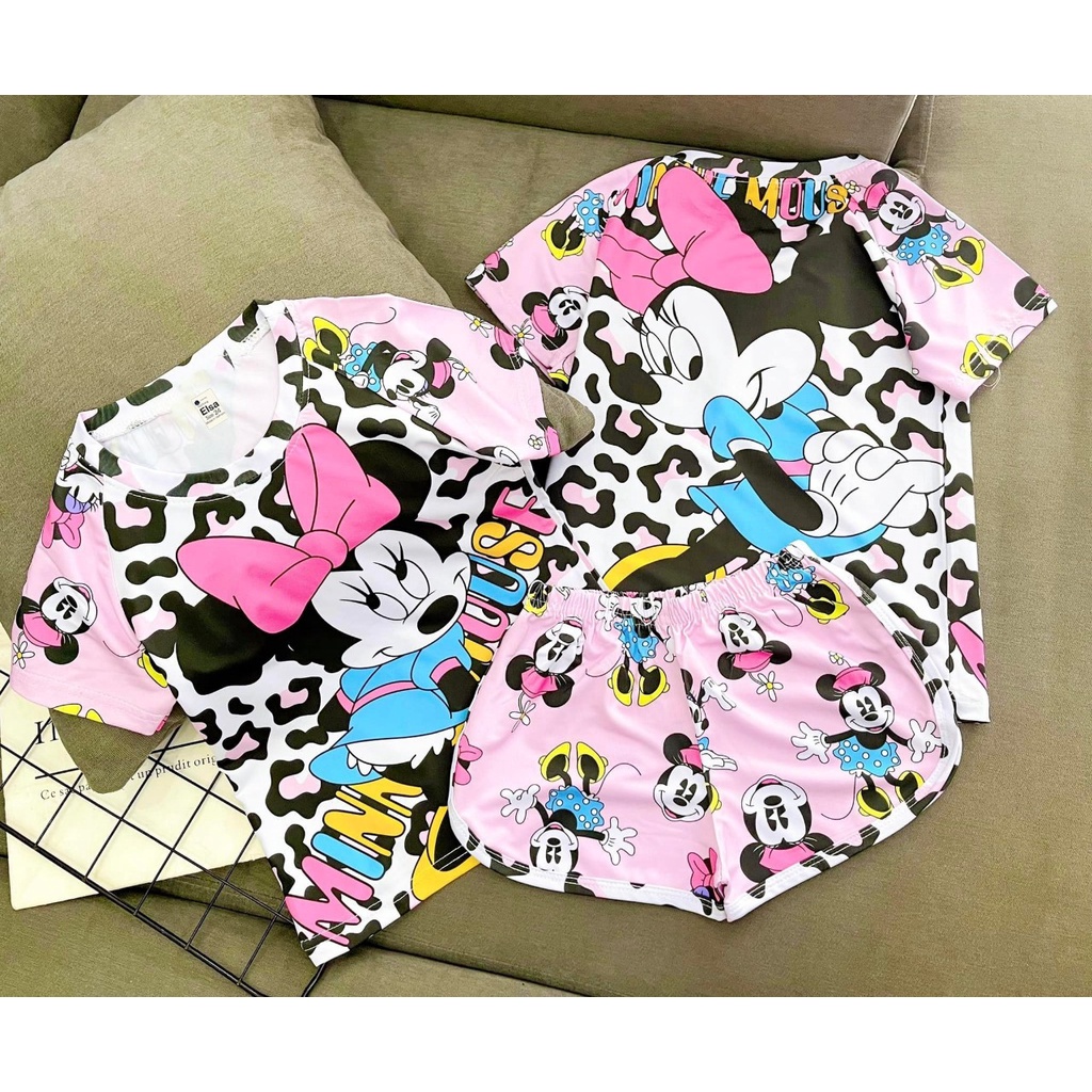 Bộ đồ Đùi Bé Gái in hình 3D (8-40Kg) chất liệu mềm mịn thoáng mát được các bé gái yêu thích Bán Chạy Nhất 2022###