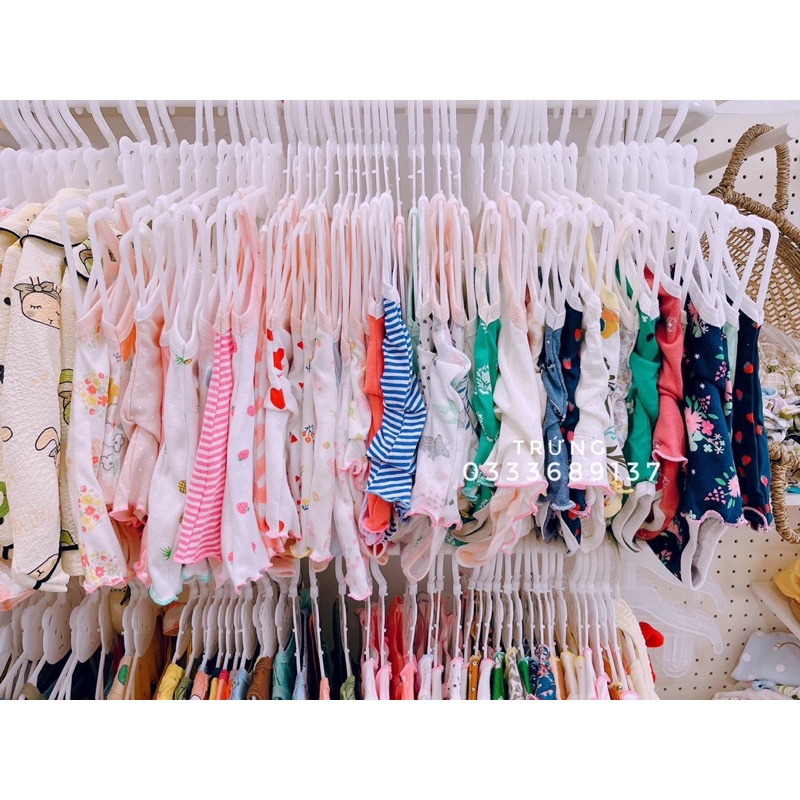 ĐƯỢC CHỌN MẪU - Bộ hè hai dây bé gái Hột Gà  size 5-8kg