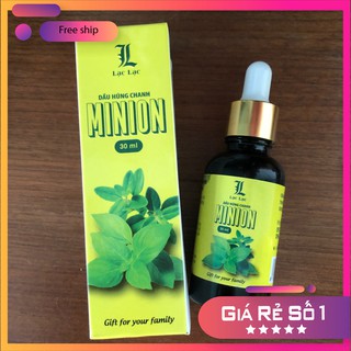 Dầu húng chanh minion 30ml- Tinh dầu húng chanh minon
