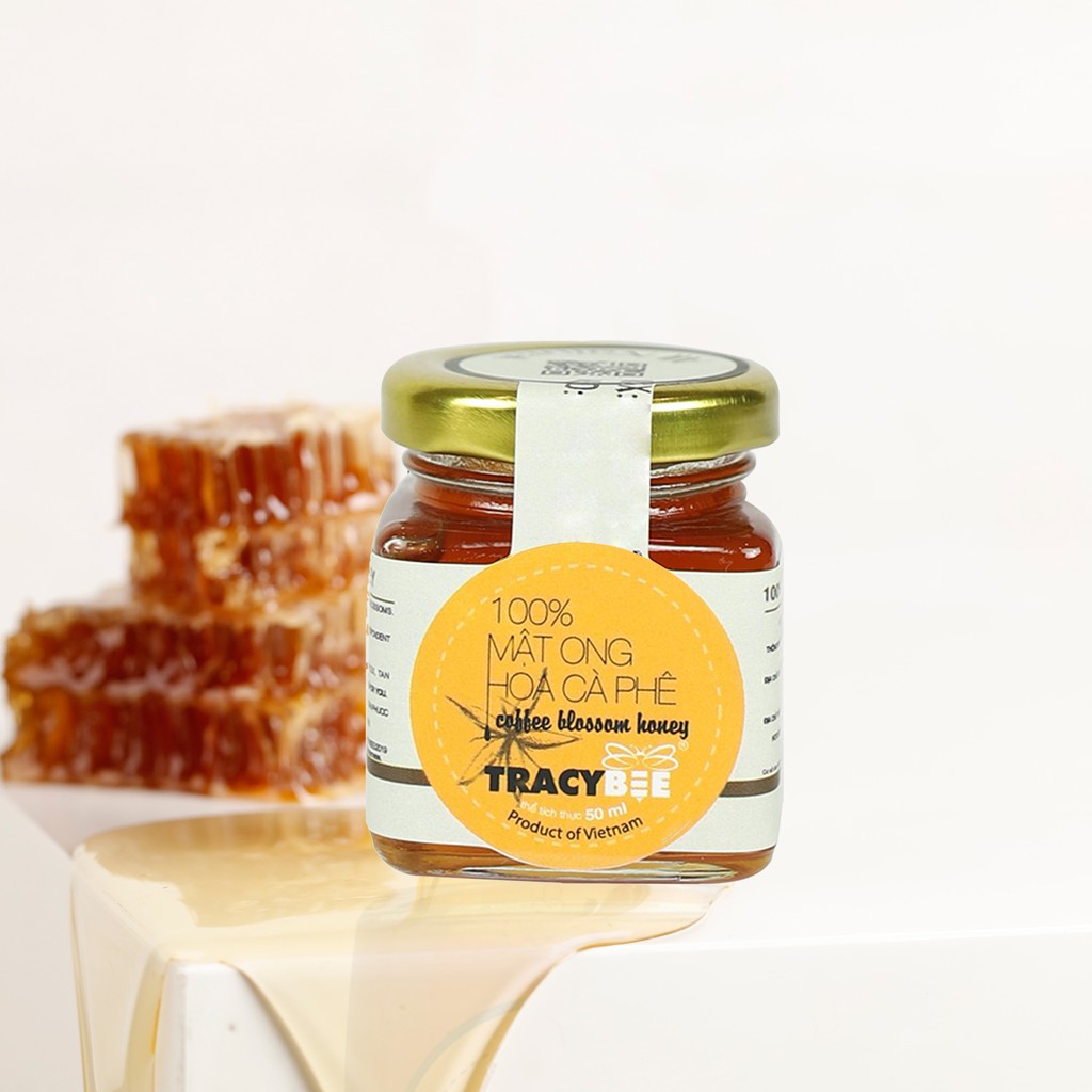 Mật Ong Hoa Cà Phê Tracybee Coffee Blossom Honey 100% Nguyên Chất 50ml